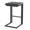 Roman - 26" Fixed-Height Counter Stool (Set of 2) - Black Metal