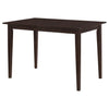 Gomez - 5 Piece Rectangular Dining Table Set - Cappuccino