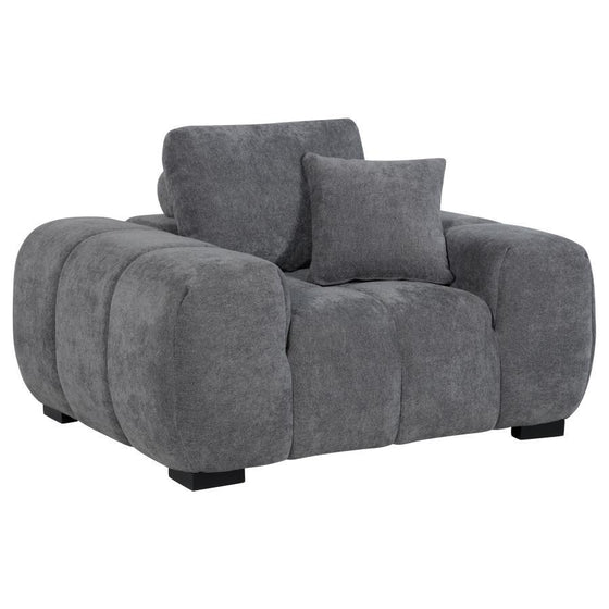 Octavia - Upholstered Track Arm Accent Chair