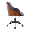 Bacci - Office Chair - Black Metal Base