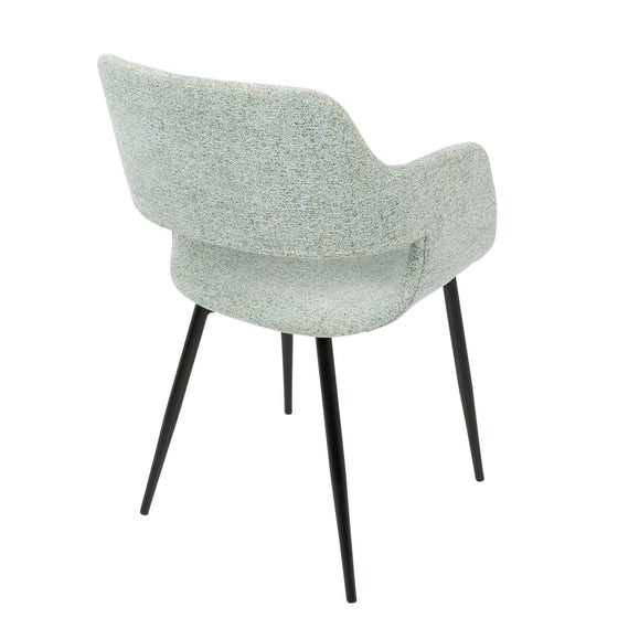 Margarite - Dining / Accent Chair - Black Metal (Set of 2)