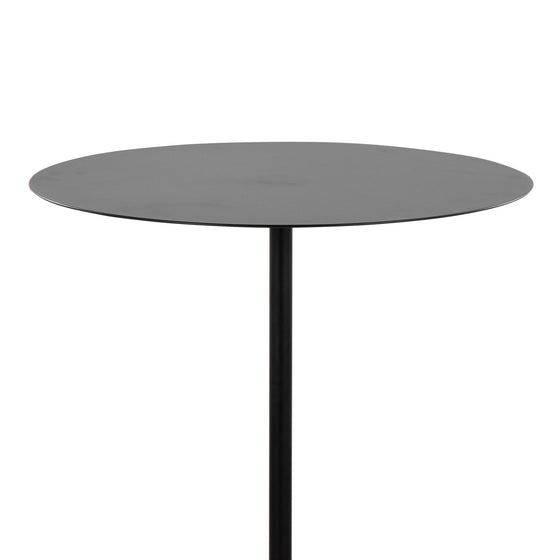 Symbol - Side Table - Concrete And Black Steel
