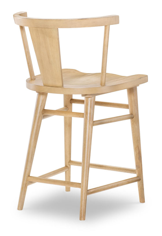 XXX's And OOO's - Counter Height Splat Back Chair (Set of 2) - Amber