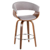 Vintage Mod - 26" Fixed-Height Counter Stool (Set of 2) - Black Footrest