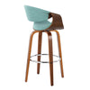 Curvini - 30'' Fixed-Height Barstool (Set of 2)