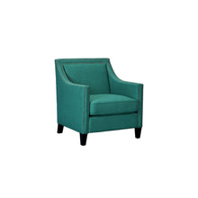  Erica - Chair With Chrome Nails Heirloom - Aqua / Teal