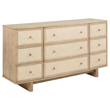  Kailani - 9-Drawer Dresser Cabinet - Beige Oak