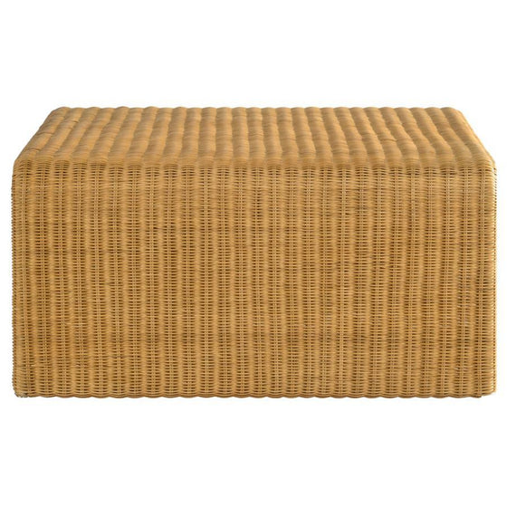 Cahya - Square Woven Rattan Coffee Table - Natural