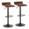 Ale - Barstool (Set of 2) - Antique Metal Base