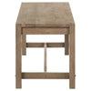 Scottsdale - Wood Trestle Base Dining Bench - Washed Brown