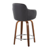 Boyne - 24" Counter Stool (Set of 2) - Wood Base