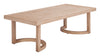 Leto - Outdoor Coffee Table - Brown