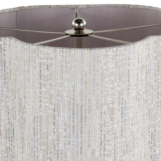 Lily - 30" Metal Table Lamp - Beige