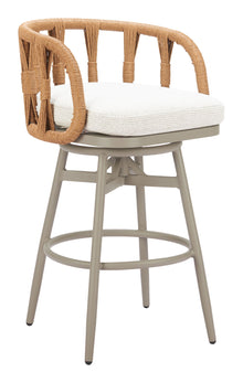  Safal - Outdoor Swivel Barstool - Multicolor