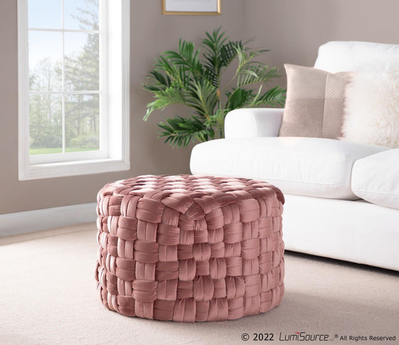 Braided - Round Ottoman