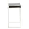 Fuji - Stackable Counter Stool - White Base (Set of 2)