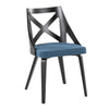 Charlotte - Chair (Set of 2) - Black Wood