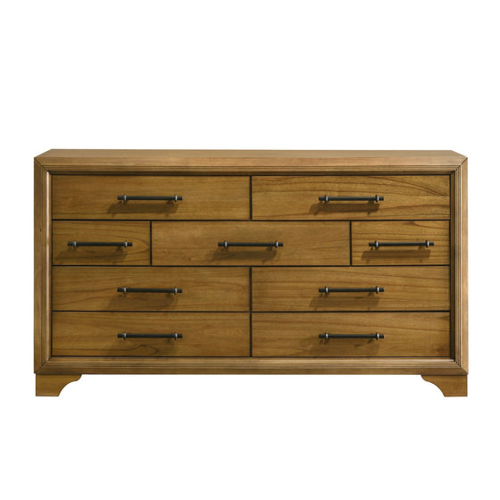 Harmony - 9-Drawer Dresser - Walnut