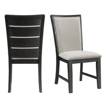  Grady - Dining Slat Back Side Chair (Set of 2) - Black