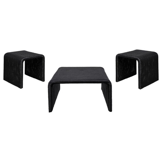 Cahya - Rattan Coffee And End Table Set