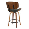 Lombardi - 26" Fixed-height Counter Stool (Set of 2) - Black