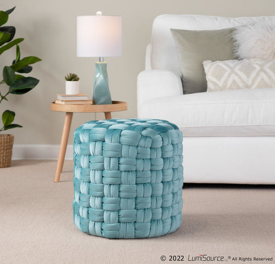 Braided - Round Ottoman