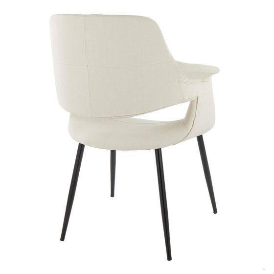 Vintage Flair - Chair (Set of 2) - Black Legs