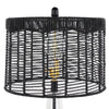 Jenna - 26" Glass Table Lamp (Set of 2) - Black