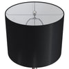 Lenuxe - 24" Metal Table Lamp (Set of 2) - Black And Gray