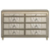 Lorient - 8-Drawer LED Bedroom Dresser Cabinet