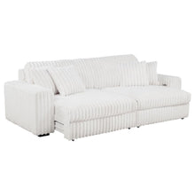  Jacana - Corduroy Upholstered Dual Power Chaise Sofa