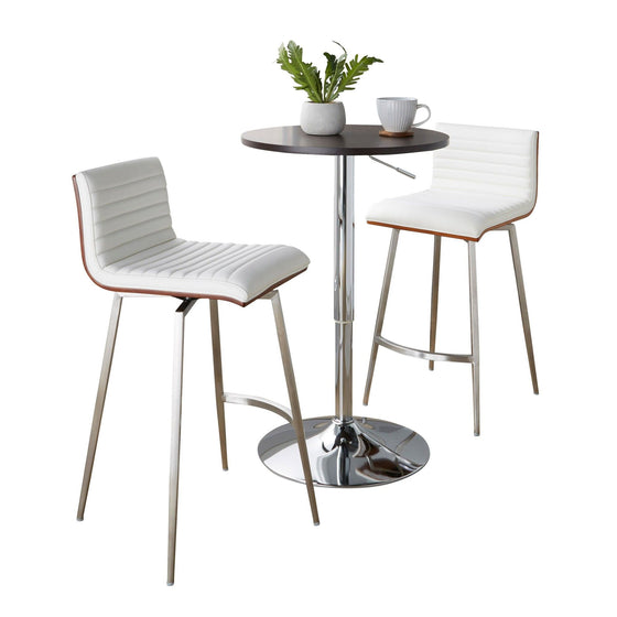Mason - Swivel Counter Height Dining Set With Adjustable Table
