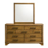 Harmony - Dresser And Mirror Set - Walnut
