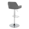 Daniella - Adjustable Barstool (Set of 2) - Chrome Base