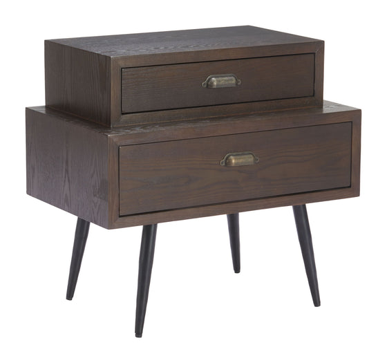 Mechy - Side Table - Brown