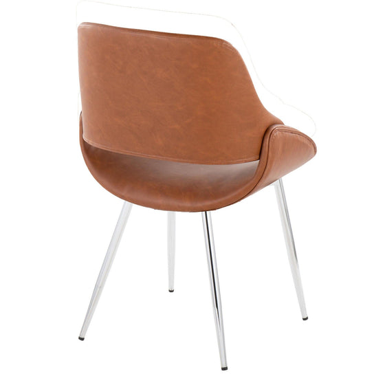 Fabrico - Chair (Set of 2) - Chrome Legs
