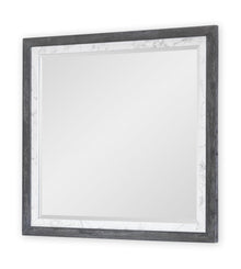  Horizons - Beveled Mirror - Espresso
