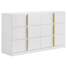  Ines - 6-Drawer Bedroom Dresser Cabinet