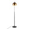 March - Floor Lamp - Black Marble