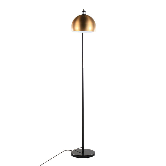 March - Floor Lamp - Black Marble