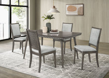 Onslow - 5 Piece Rectangular Dining Set - Dark Brown