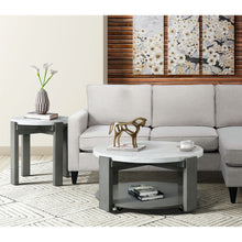  Rosamel - 2 Piece Occasional Table Set (Coffee Table And End Table) - Gray