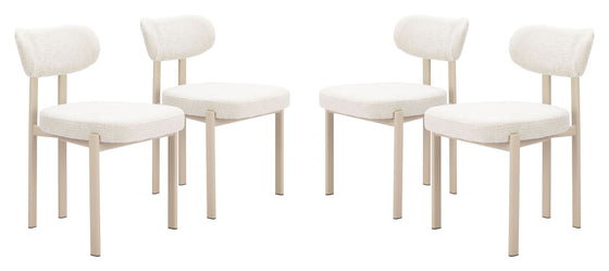 Aurea - Dining Chair (Set of 4) - Light Gray