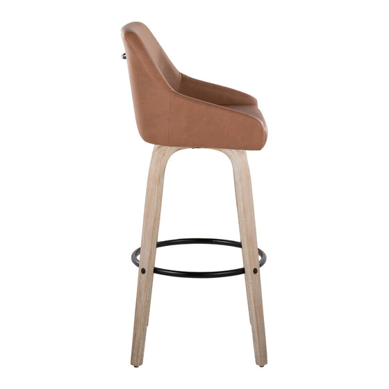 Hannah - 30" Fixed-Height Barstool With Swivel (Set of 2)