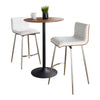 Pebble - Mason Swivel Counter Height Dining Set With Adjustable Table