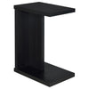 Clower - Engineered Wood C-Shaped Sofa Side Table
