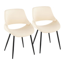  Fabrico - Faux Leather Chair (Set of 2)