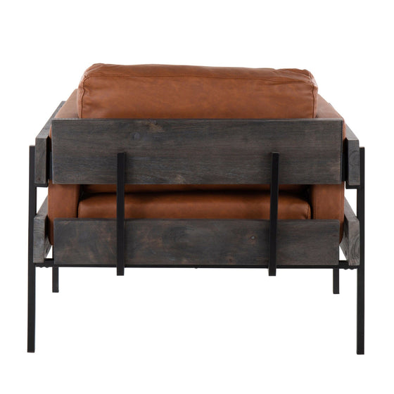 Kari - Accent Chair - Black Metal