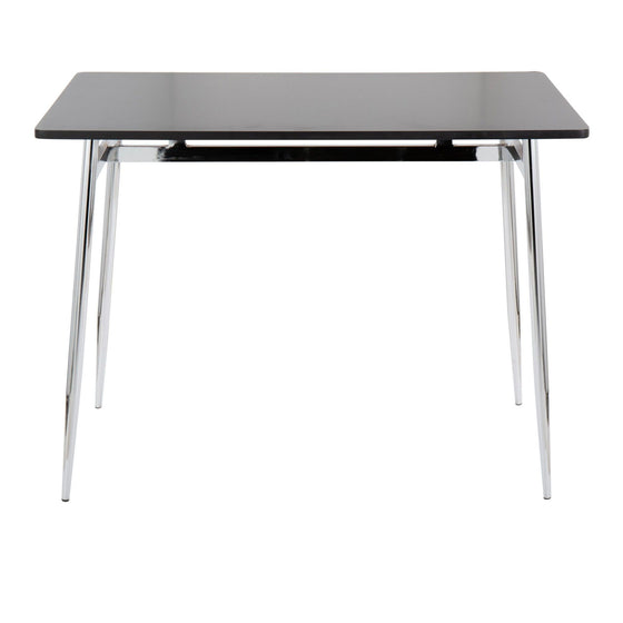 Marcel - Counter Table - Chrome Base