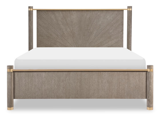 Miramar - Complete Panel Bed Wood Posts